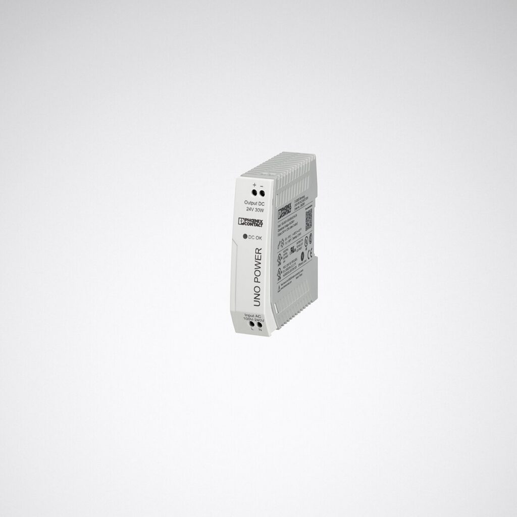 Kompakt 24V 30W DIN-skena strömförsörjning för LED-armaturer i professionella belysningsinstallationer finns hos PROLJUS AB