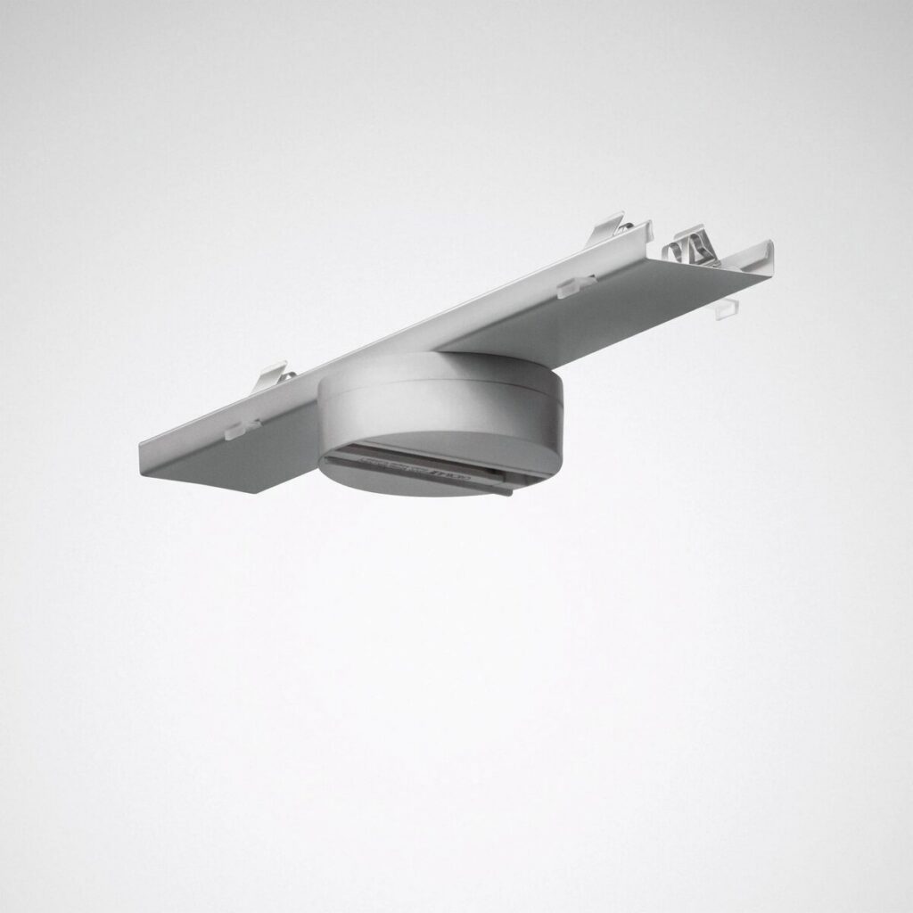 Vit justerbar LED-downlight för innertak, infälld spotlight i modern minimalistisk design