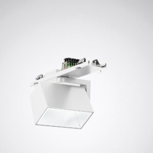 PROLJUS AB LED-spot med kvadratisk design – energieffektiv butiksbelysning för säljdrivande, modern exponering.