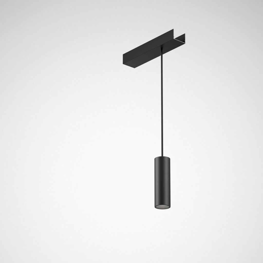 Stilren svart cylinderpendel från PROLJUS AB – modern belysning som lyfter kontor, kök och butik. Beställ idag.